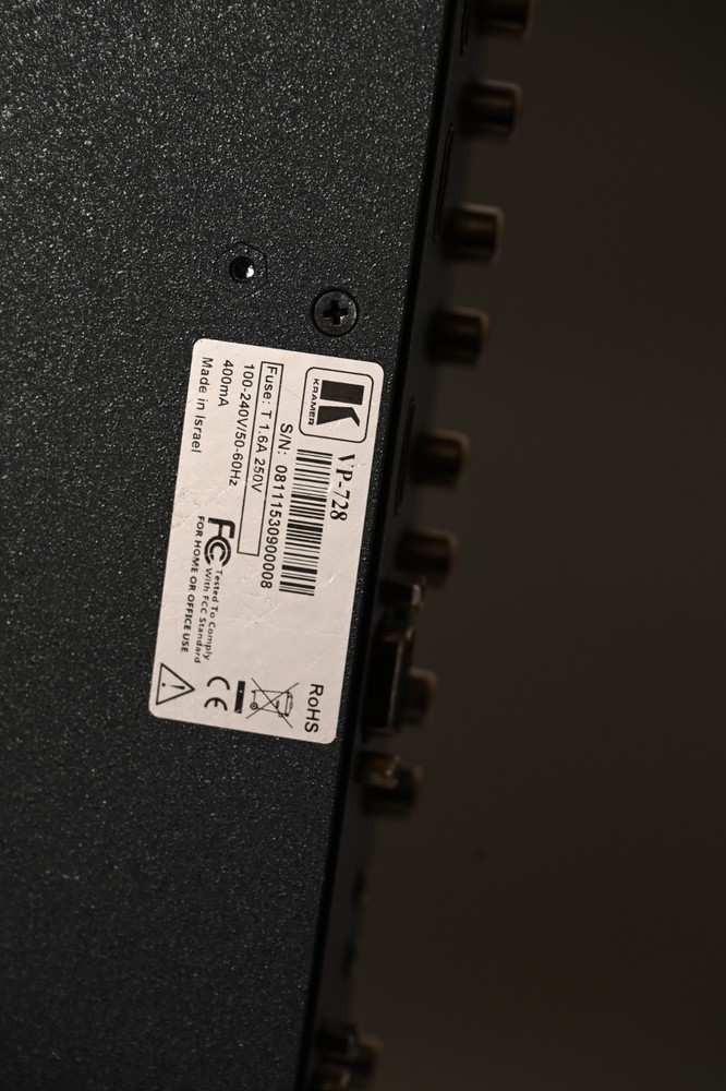 Kramer VP-728 Presentation Switcher/Scaler usb HDMI super shape