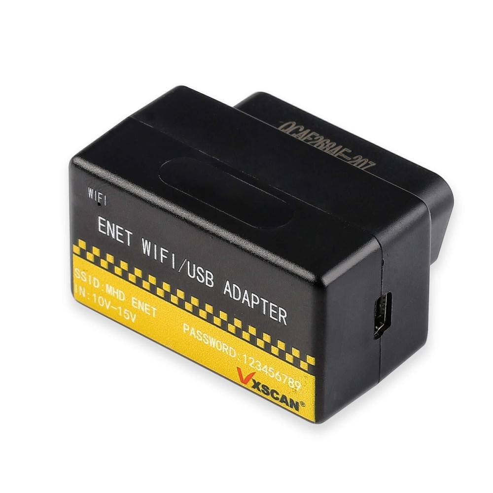 OBD ENET WIFI/USB Adapter DOIP F/G-serie with BimmerCode E-SYS Bootmod3 Ethernet
