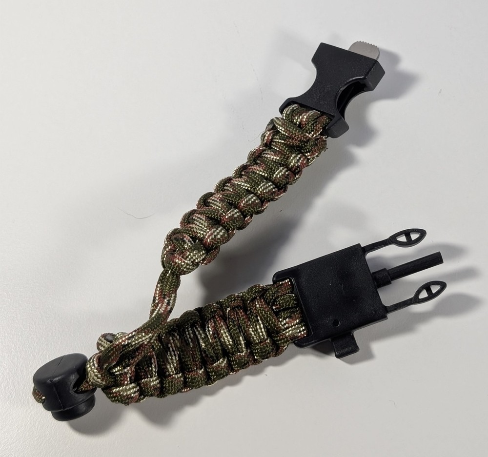 X3 PARACORD SURVIVAL BRACELET (B6)