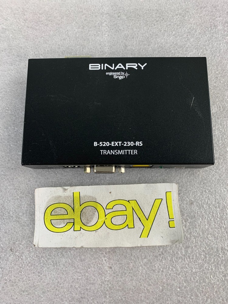 Binary B-520-EXT-230-RS HDBaseT HDMI Extender Transmitter UNIT ONLY FREESHIPPING
