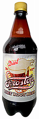 Frostop 713380 Diet Root Beer Soda, 32 oz. - Quantity 15