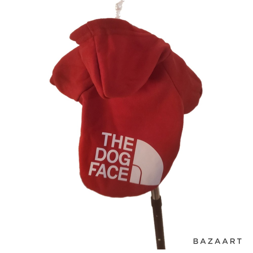 dog sweatshirt Small Red