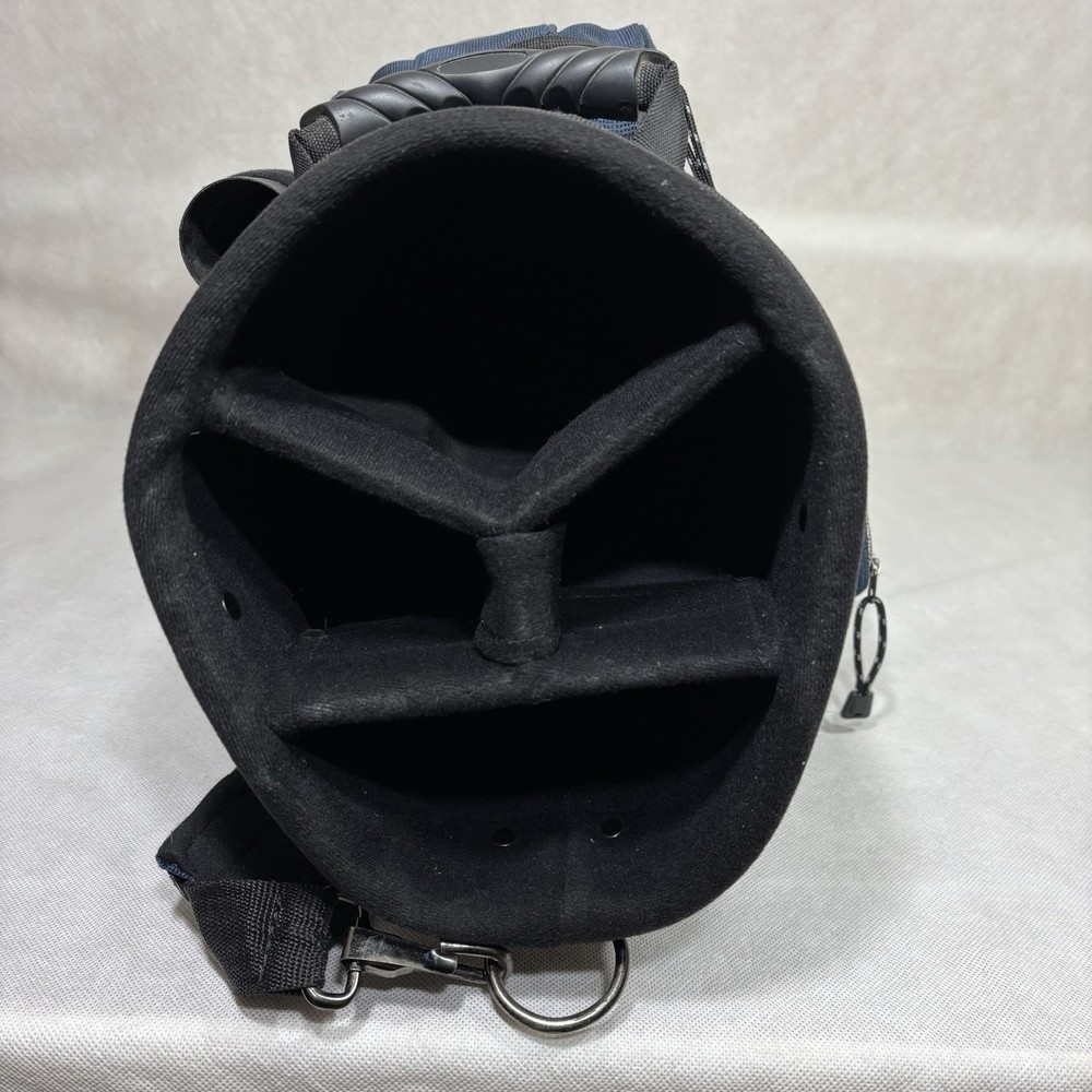 Vintage Rawlings Blue & Silver Golf Cart Bag
