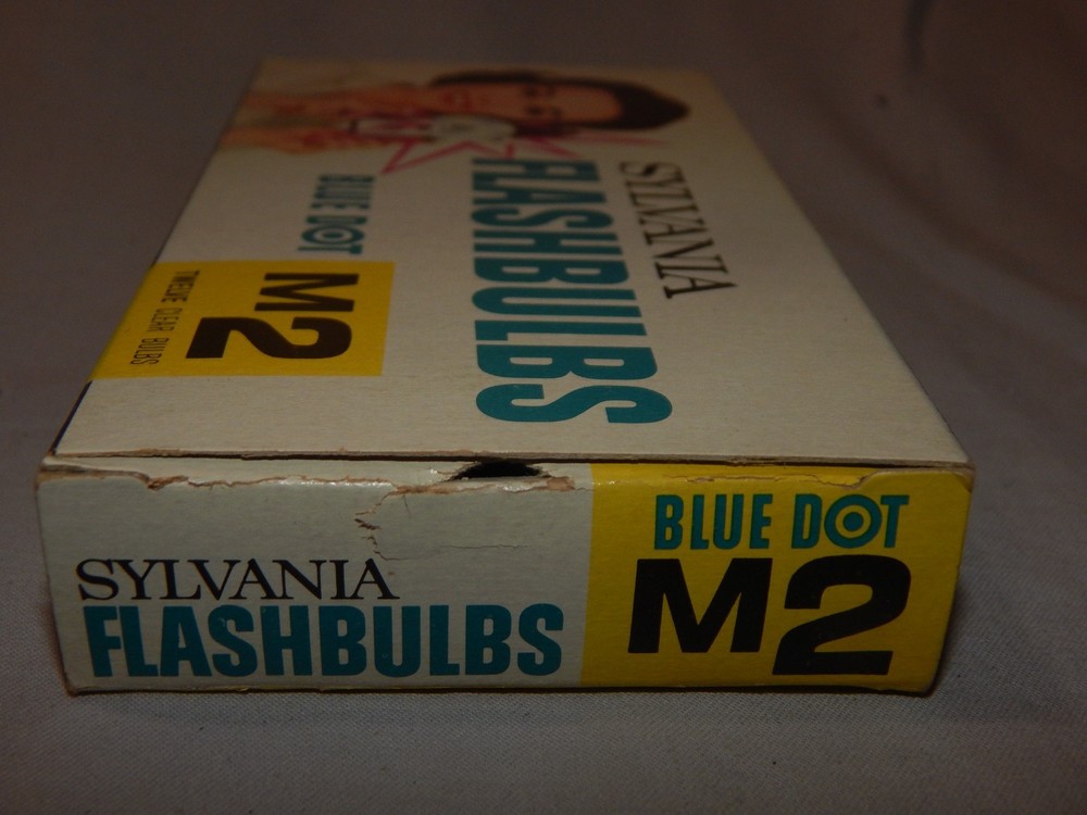 Sylvania Flashbulbs Blue Dot M2 ALL 12 NOS