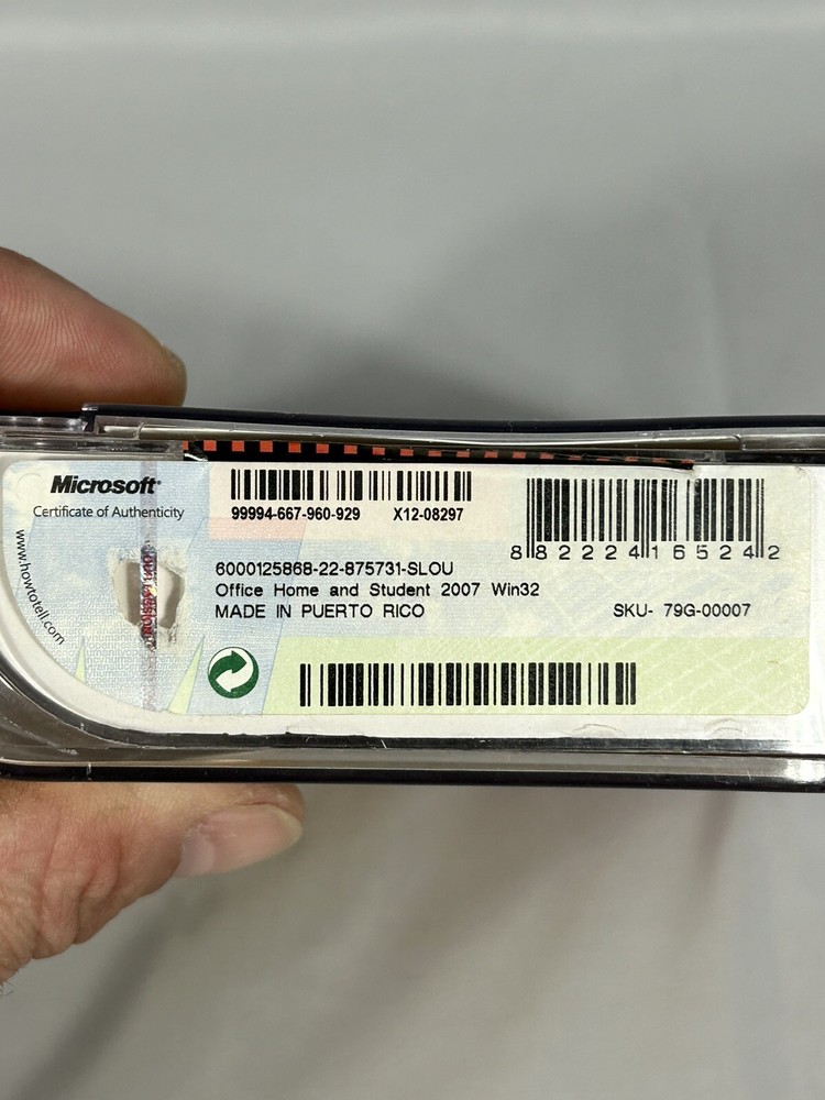 Microsoft Office Home And Student 2007 Windows w/ Product Key