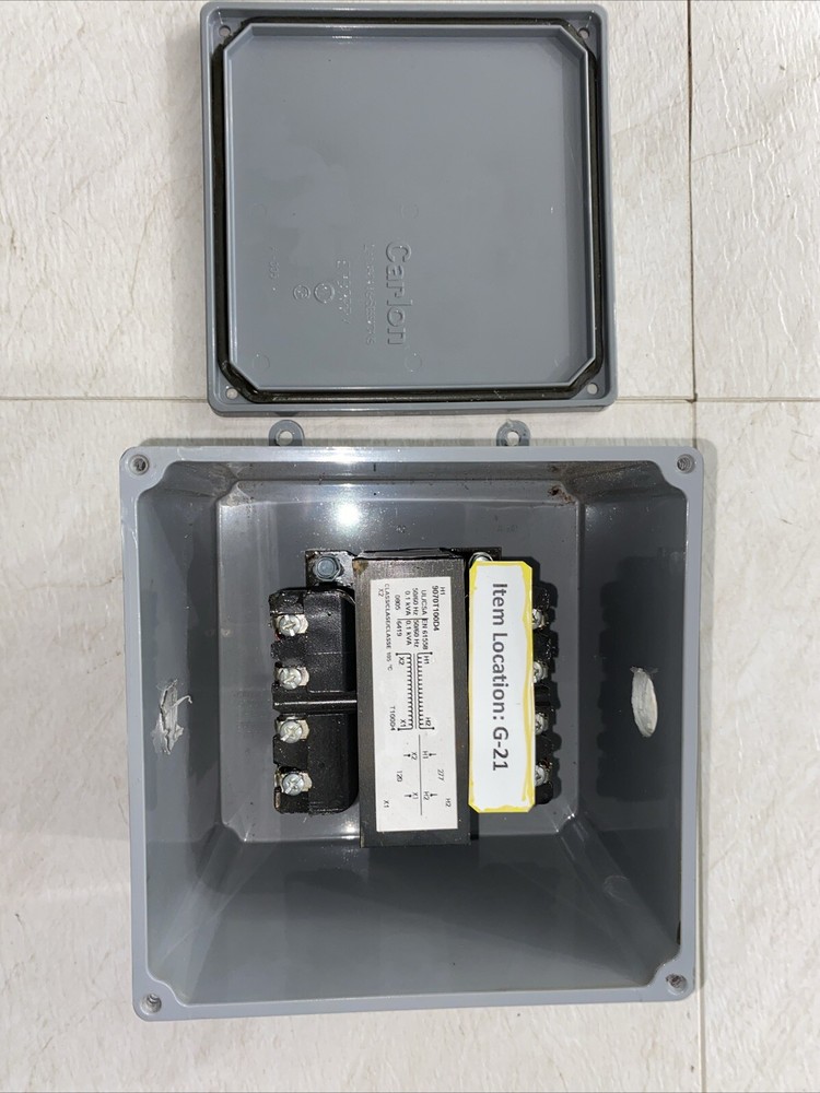 SQUARE D 9070T100D4 INDUSTRIAL CONTROL TRANSFORMER, 277V PRI, 120V SEC