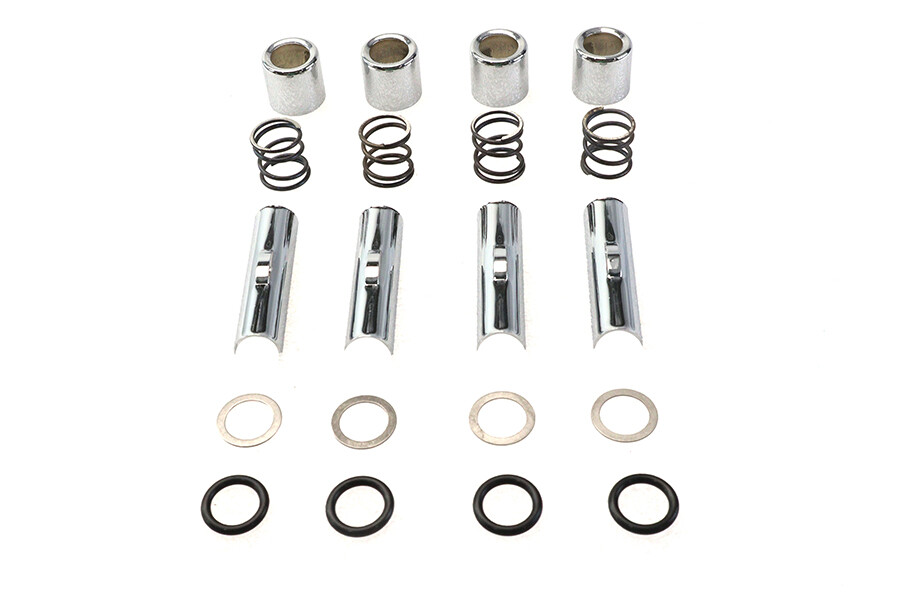 Colony Upper Pushrod Cover Kit Chrome 9887-20