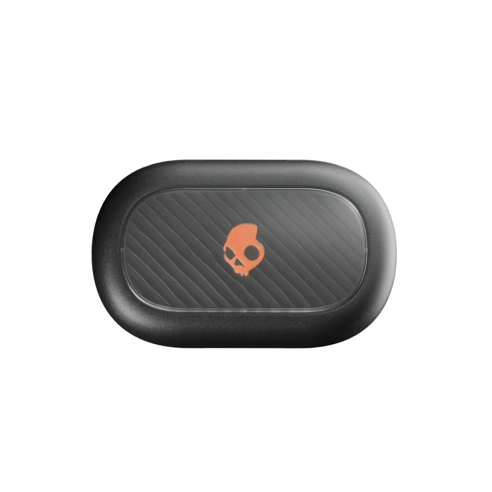 Skullcandy Push ANC Wireless Earbuds - Black/Orange (Certified Refurbished)