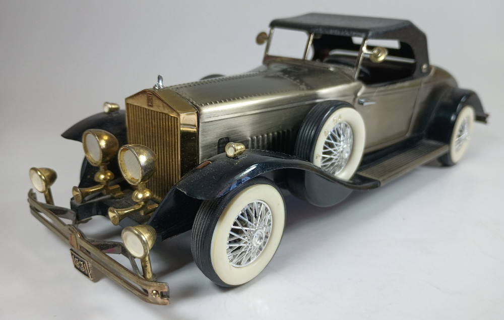 Rare Vintage Solid State 1931 ROLLS ROYCE Phantom II Replica Radio. Working!