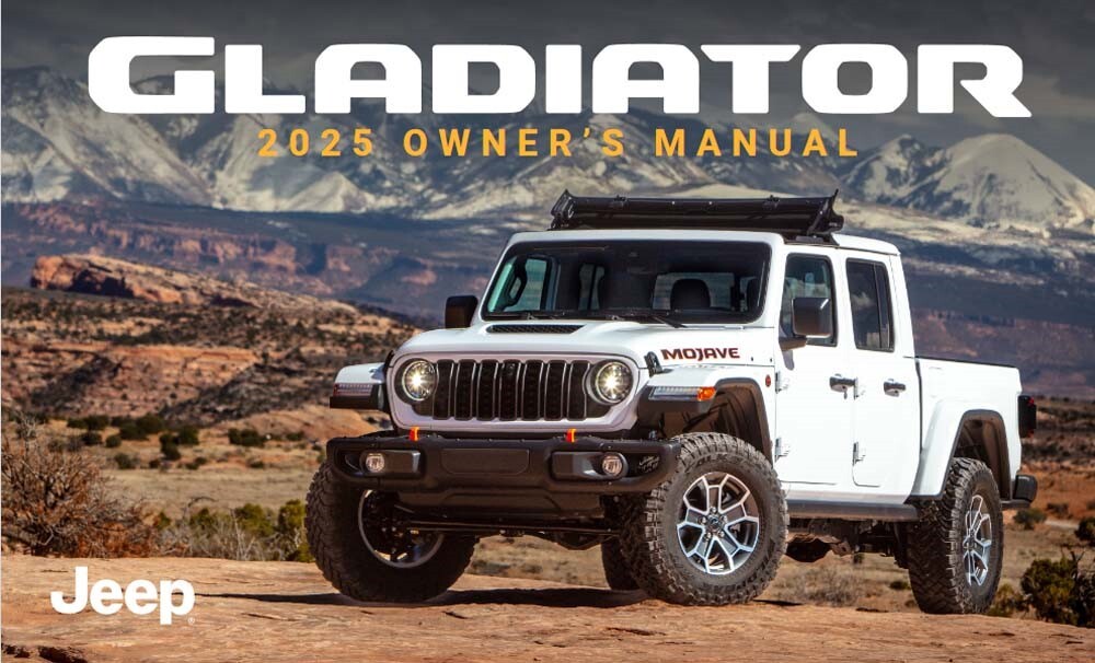 2025 Jeep Gladiator Owners Manual User Guide