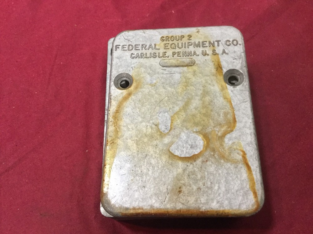 Federal Equipment Co brand Safe Lock Case, locksmith