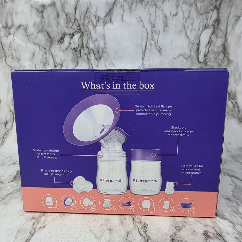 Lansinoh Thrive 2-in-1 Breast Pump Extra PowerPump Kit