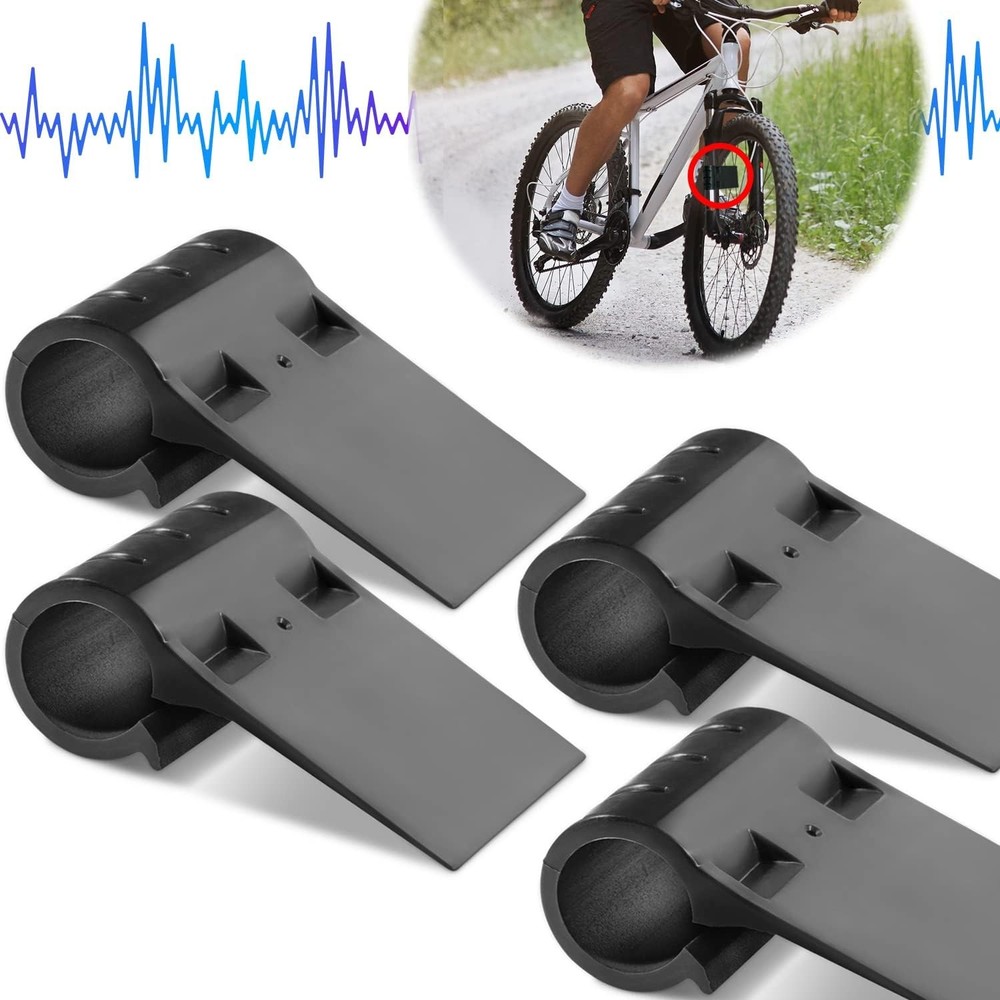 Bicycle Sound Maker Exhaust System 4pc Black