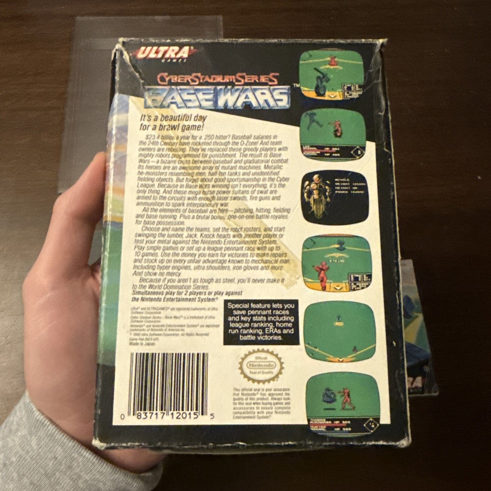 Base Wars (Nintendo NES) Complete - Tested - Authentic