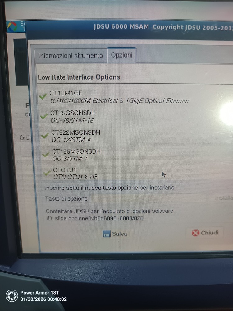 JDSU VIAVI MSAMv1 Module C1000 With More Option Available.