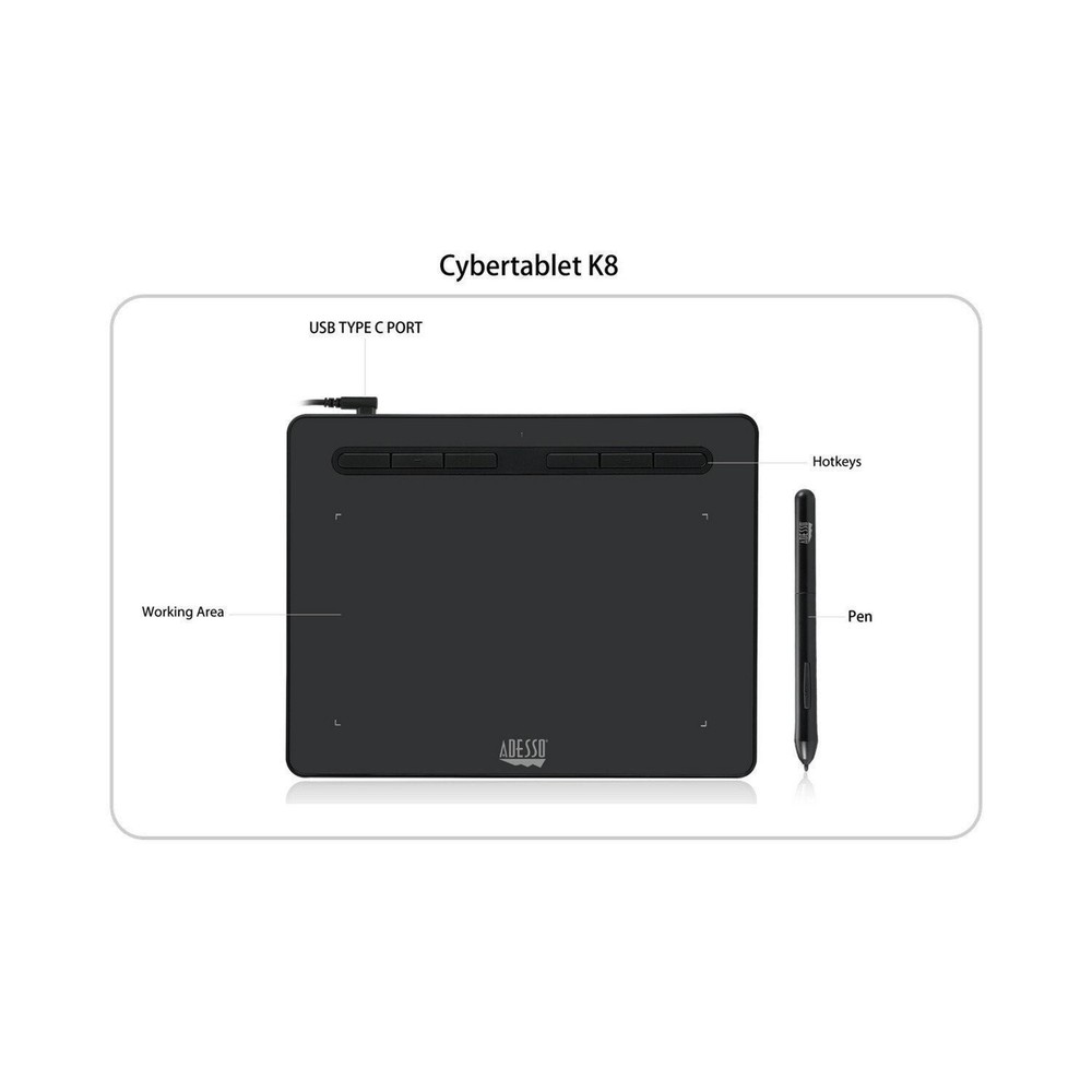 Adesso Graphics Drawing Tablet