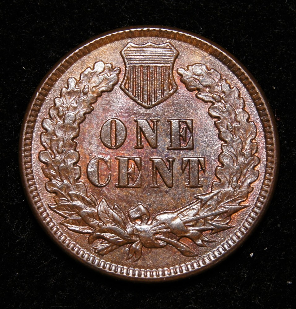 1893 Indian Head Cent, MS+++Brown Lustrus!