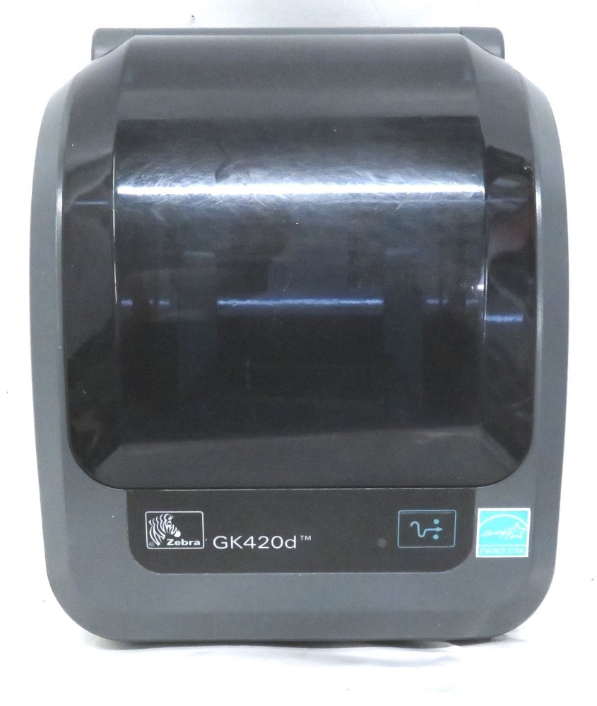 Zebra GK420d Label Printer * Tested Working * USB Ethernet