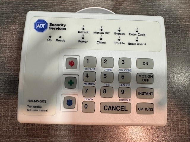 ADT Branded Security Keypad BSH-3112