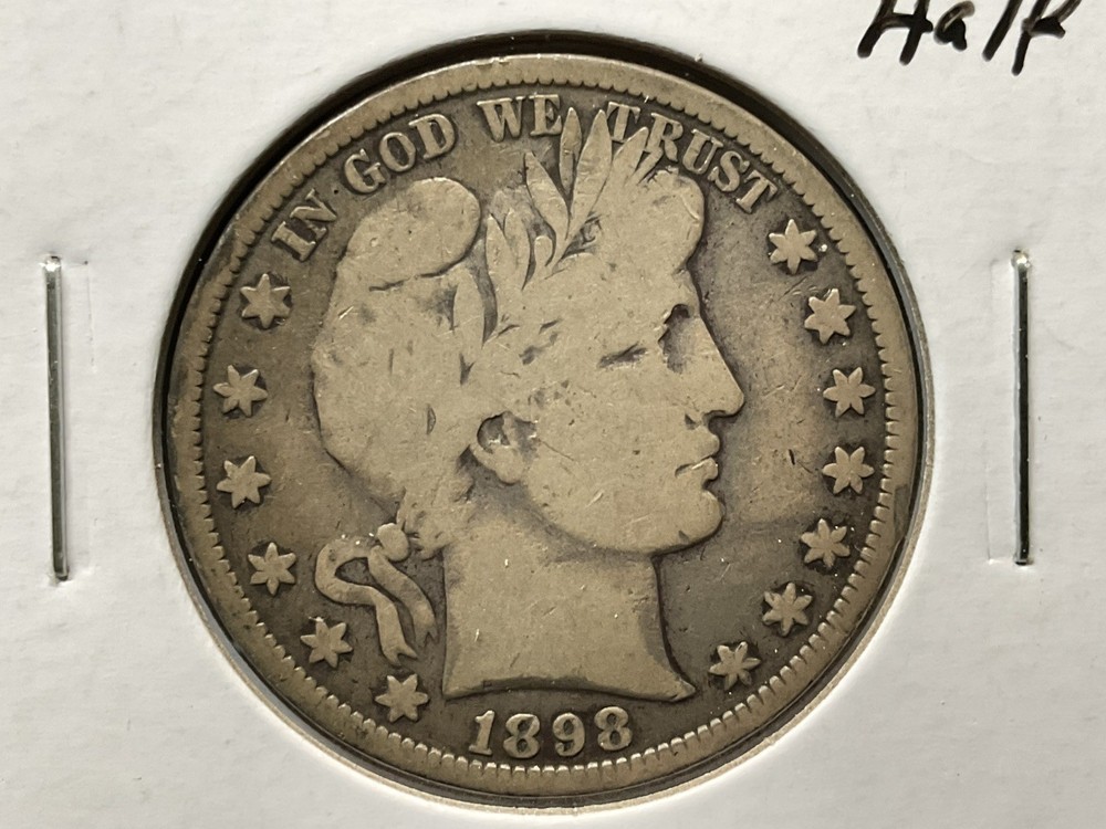 1898-P Barber Half