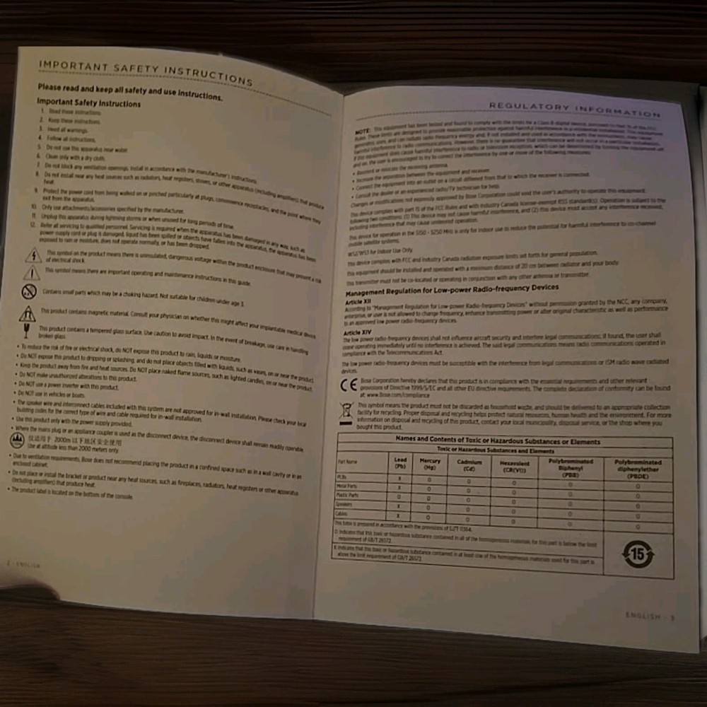 BOSE Lifestyle 600 Owner's Guide, Operator's Manual