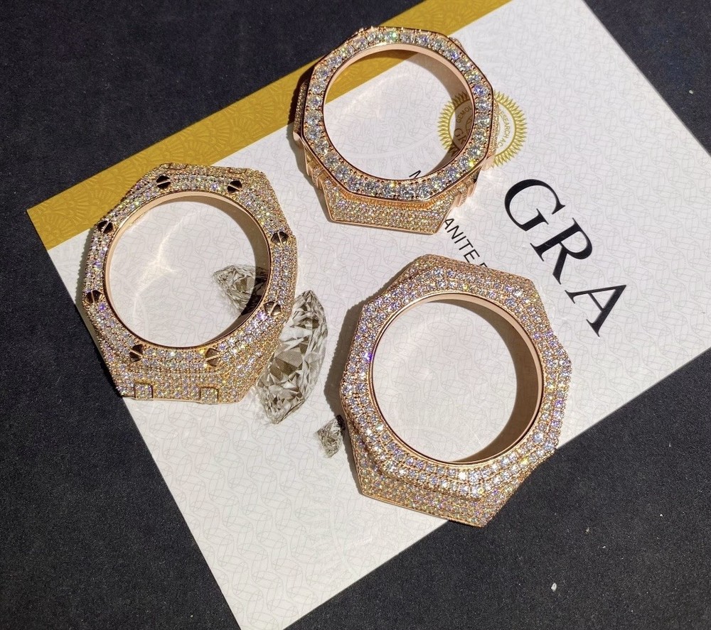 Fully Bust-down CRA certified GShock Watch Bezel.