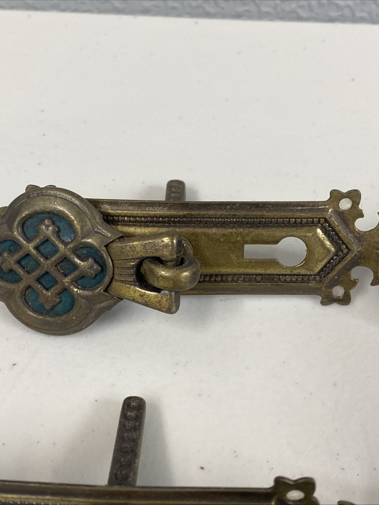 Draw Cabinet Metal 4" drop Handle Bundle X 12 used @E