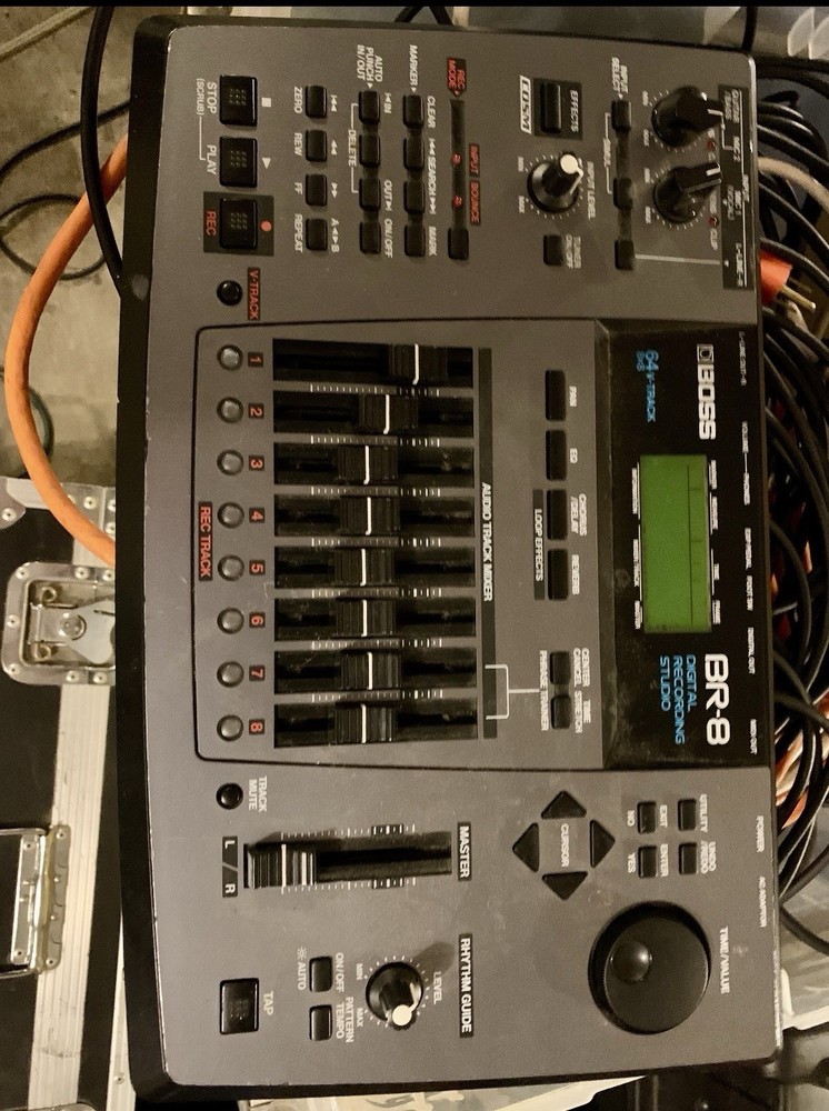 Boss BR-8 Digital Recorder Desktop Loop Effects Rhythm Guide Home Recording