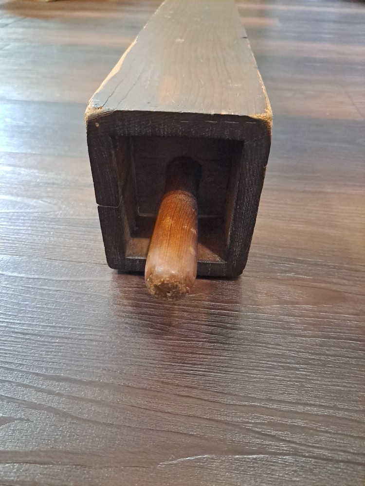 Large Antique Wooden Organ Pipe