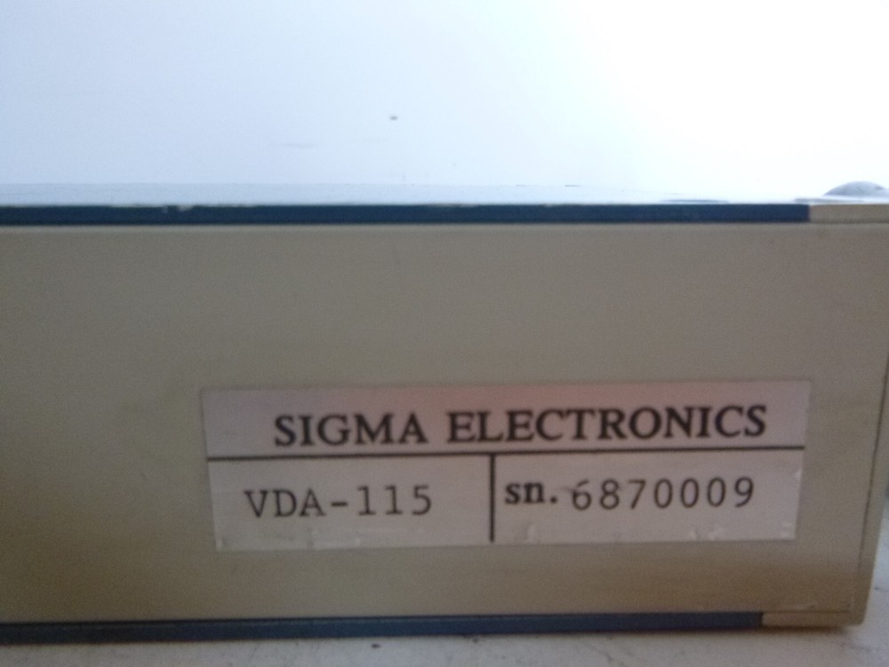 Sigma VDA-115 Video Distribution Amplifier