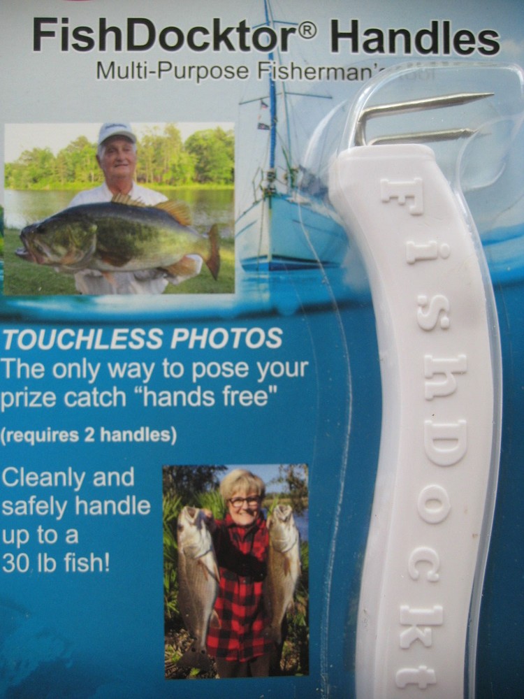 (2) Fish Docktor ® Handles Fishing Hunting Sporting Safety Processing Gaff Tool