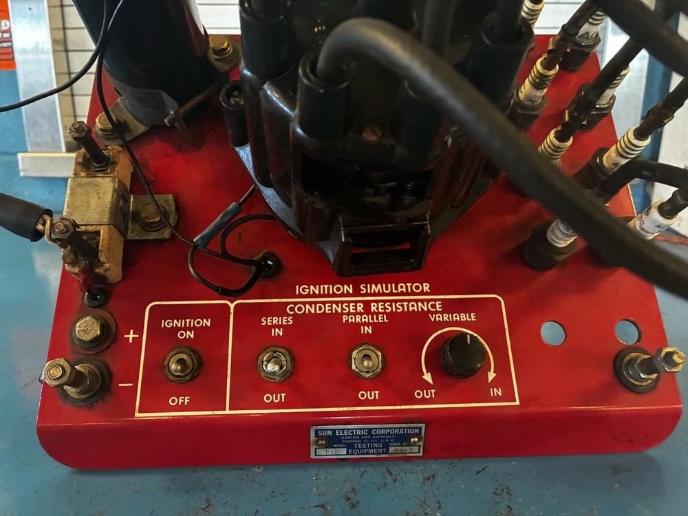 Sun Ignition System Simulator Distributer Tester Sun Distributer Simulator