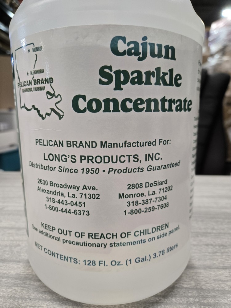 Cajun Sparkle Concentrate Cleaner- 1 Gallon