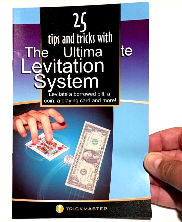 LEVITATION SYSTEM BOOK 25 Floating Magic Tricks Thread BOOKLET ONLY Magician