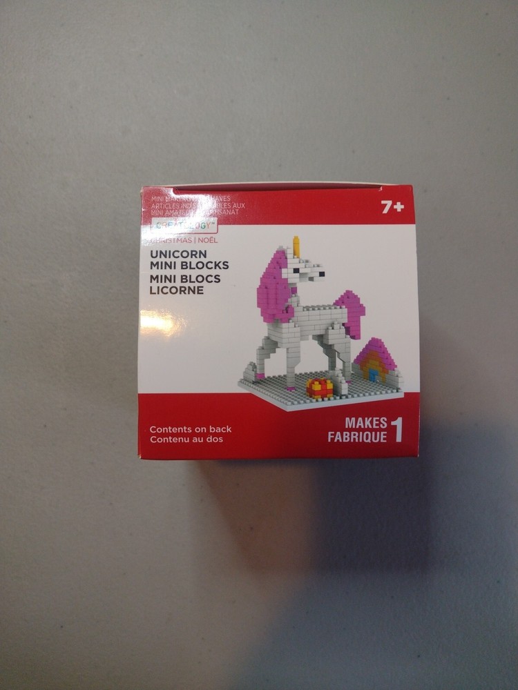 Creatology Christmas Unicorn Mini Blocks