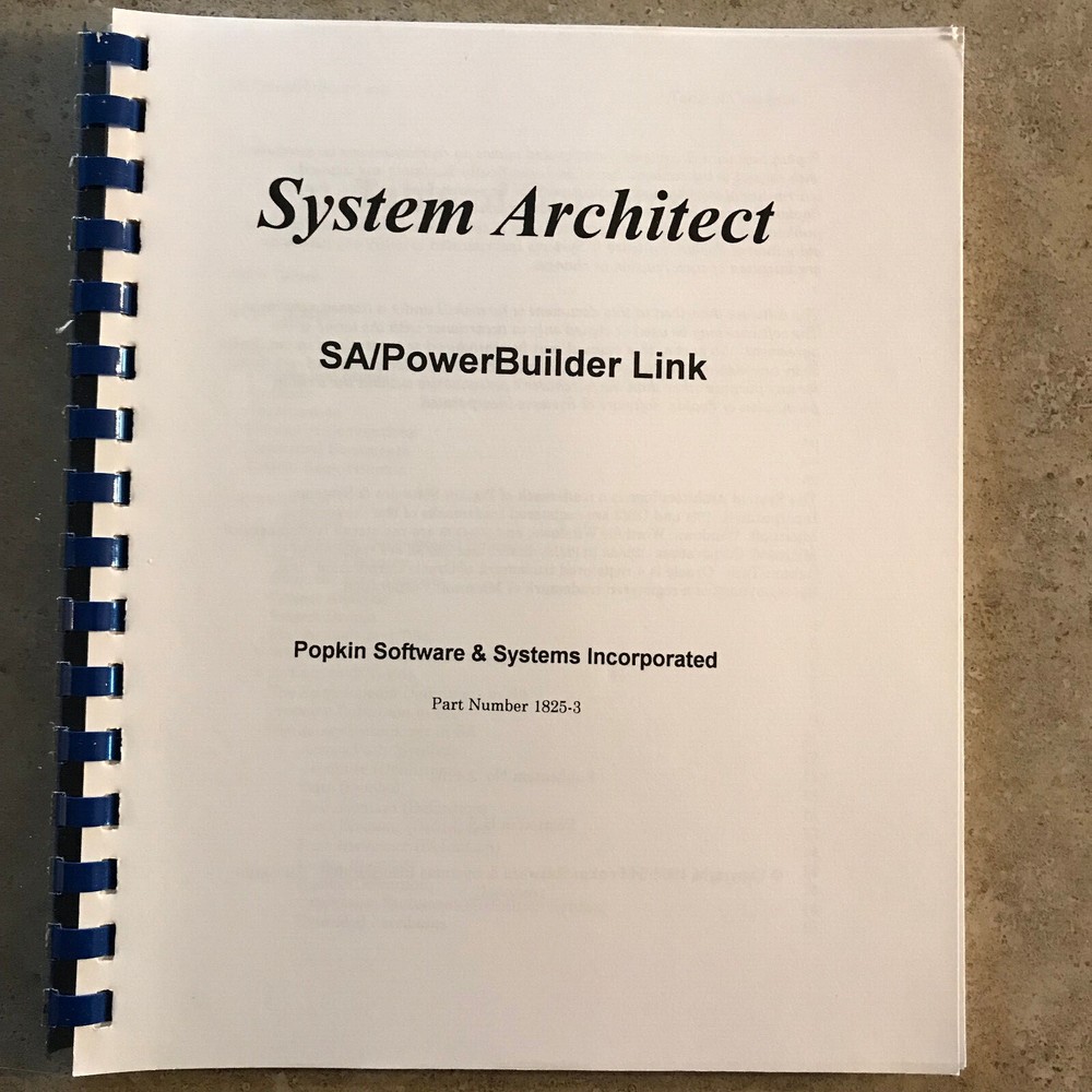 System Architect by Popkin Software is Object Oriented System Design Software