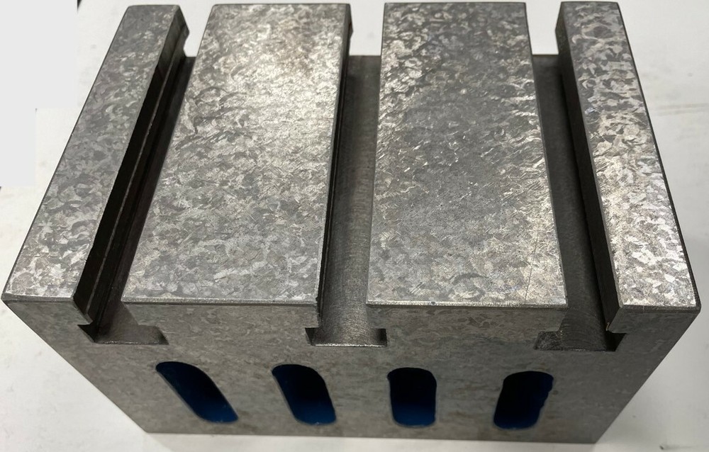 Fowler 57-479-007 Cast Iron Box Angle Plate A, 7" x 5" x 4"