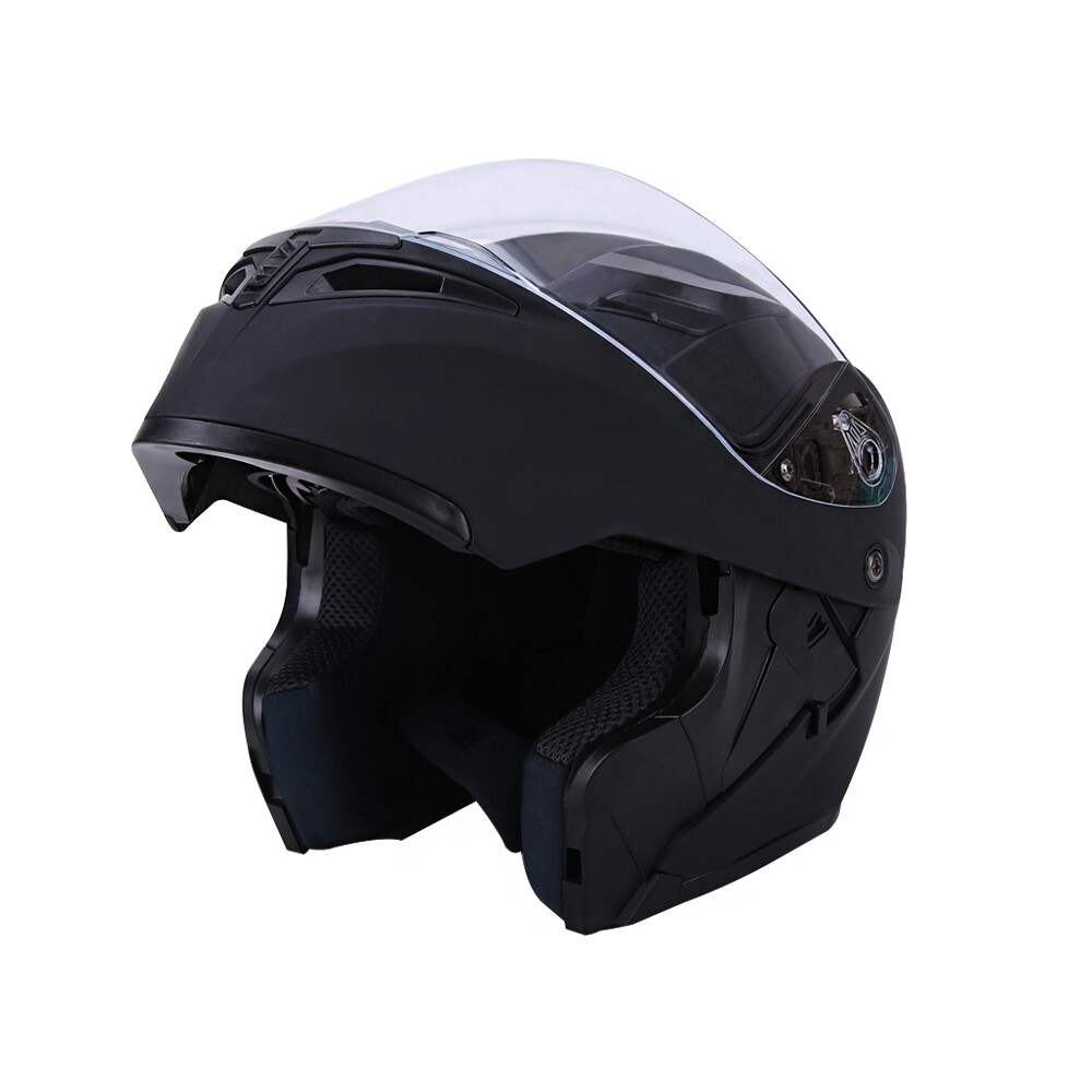 Dual Visor Bluetooth / LED Modular FullFace Motorcycle Helmet M~2XL Intercom DOT