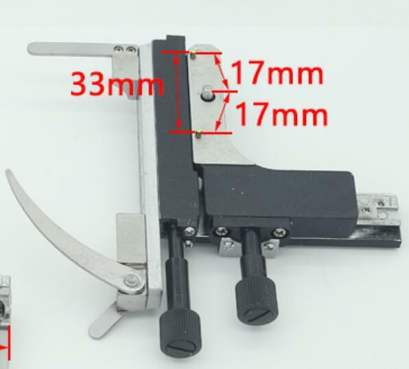 Microscope Attachable Mechanical Moveable Stage X-Y Stage with Scale f Specimens