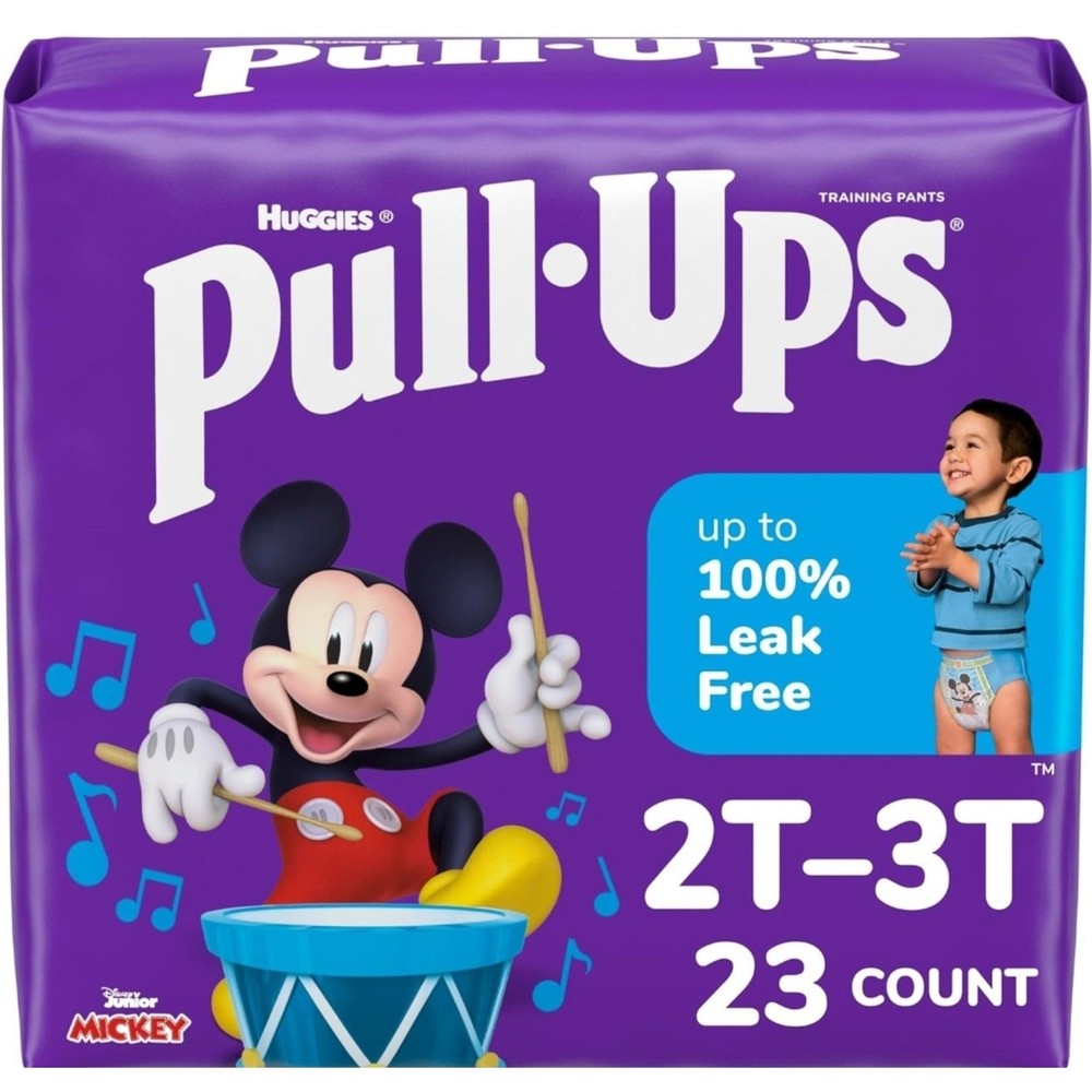 Pull-Ups Boys' Potty Training Pants, Size 2T-3T Training Underwear (16-34 lbs)