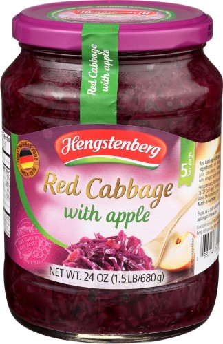 Hengstenberg Cabbage Red Apple 24 OZ Pack Of 6