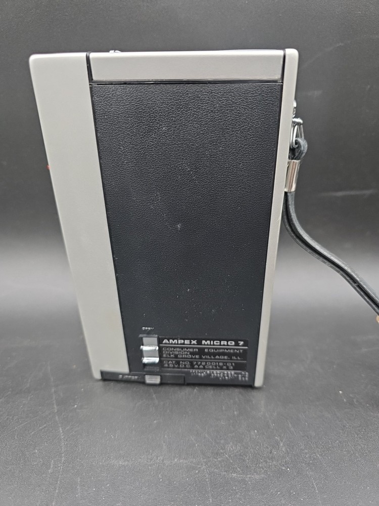 Ampex Micro 7 Dictator Portable Cassette Tape Recorder W/ Box