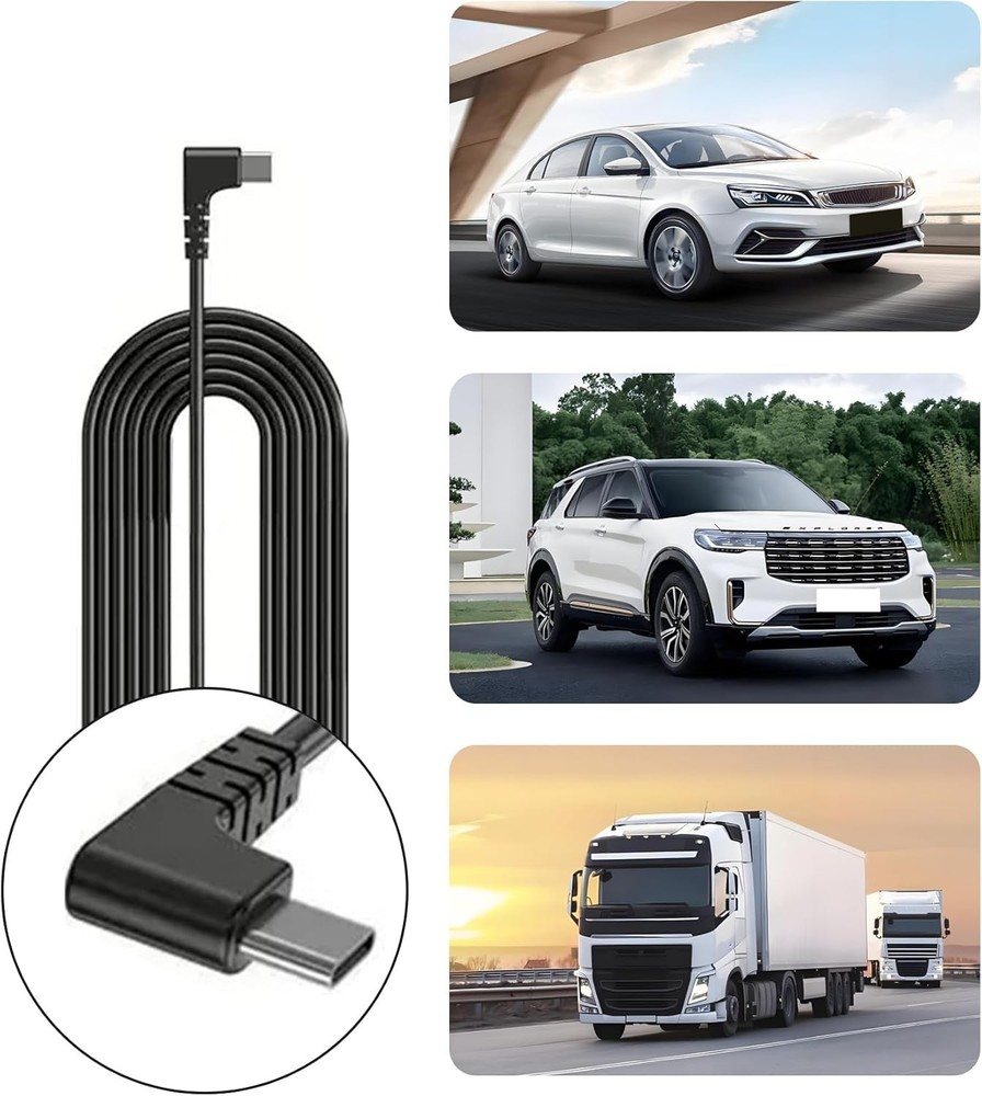 Universal Dash Cam Hardwire Kit with Parking Mode & LowVoltage Protection-conver