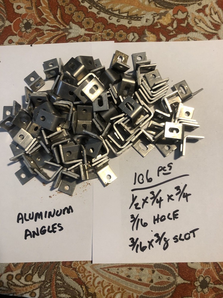 Small Aluminum Angles, 16 GA