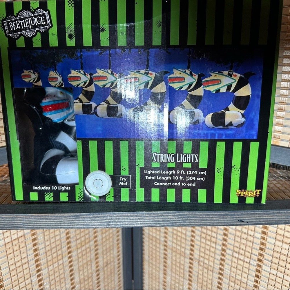 WB🪲Beetlejuice String Lights🪲 NIB