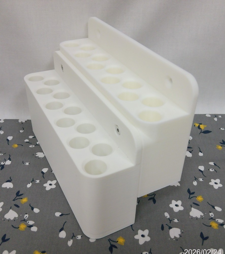 3-D Printed Dual Small Tool (13mm) Holder