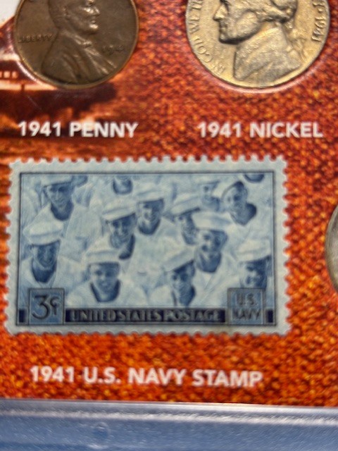 PEARL HARBOR COMMEMORATIVE COINS & STAMP COLLECTION
