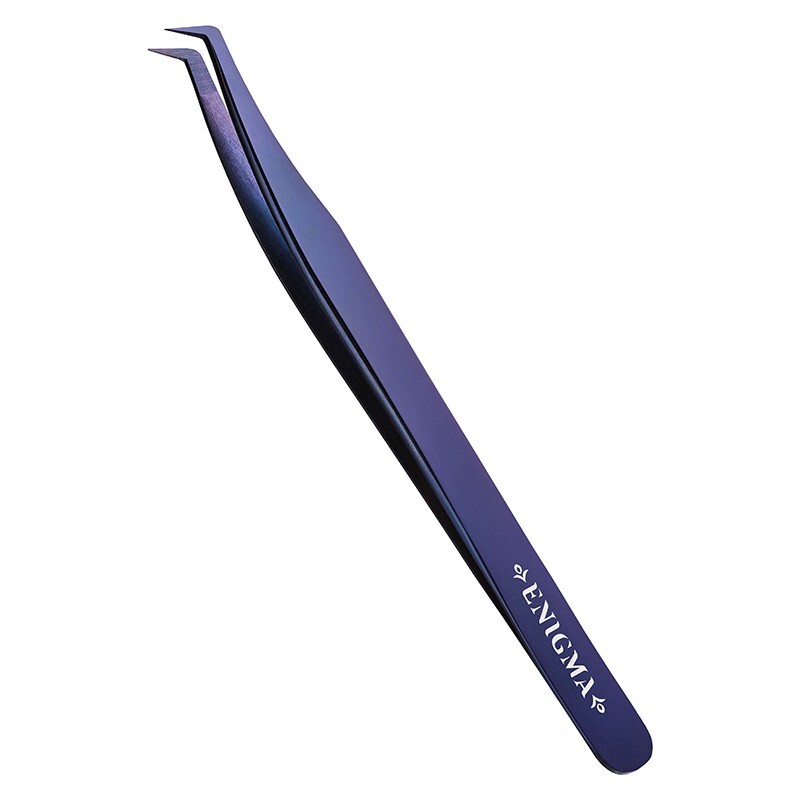 Volume Tweezer Eyelash Extensions New Enigma Black Extra Sharp 