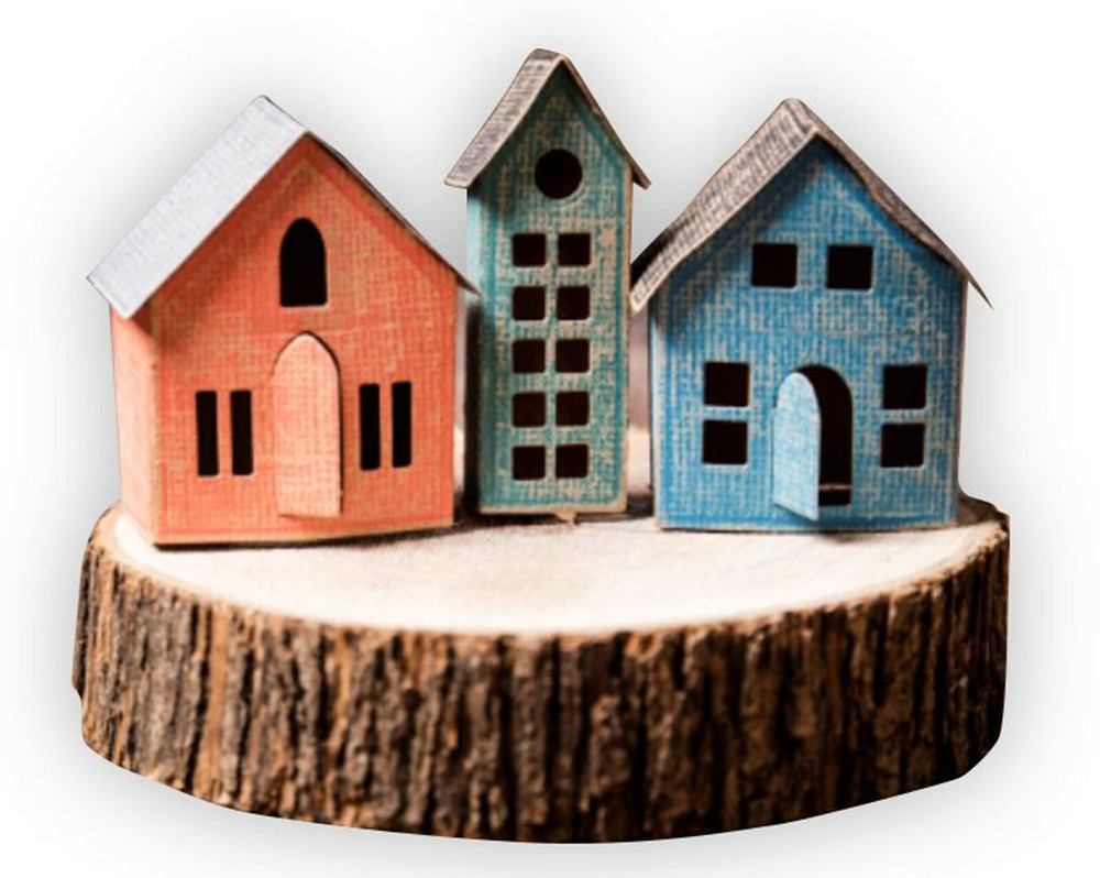 Sizzix Thinlits Paper Village 16PC set #664741 Retail $22.99 by Tim Holtz