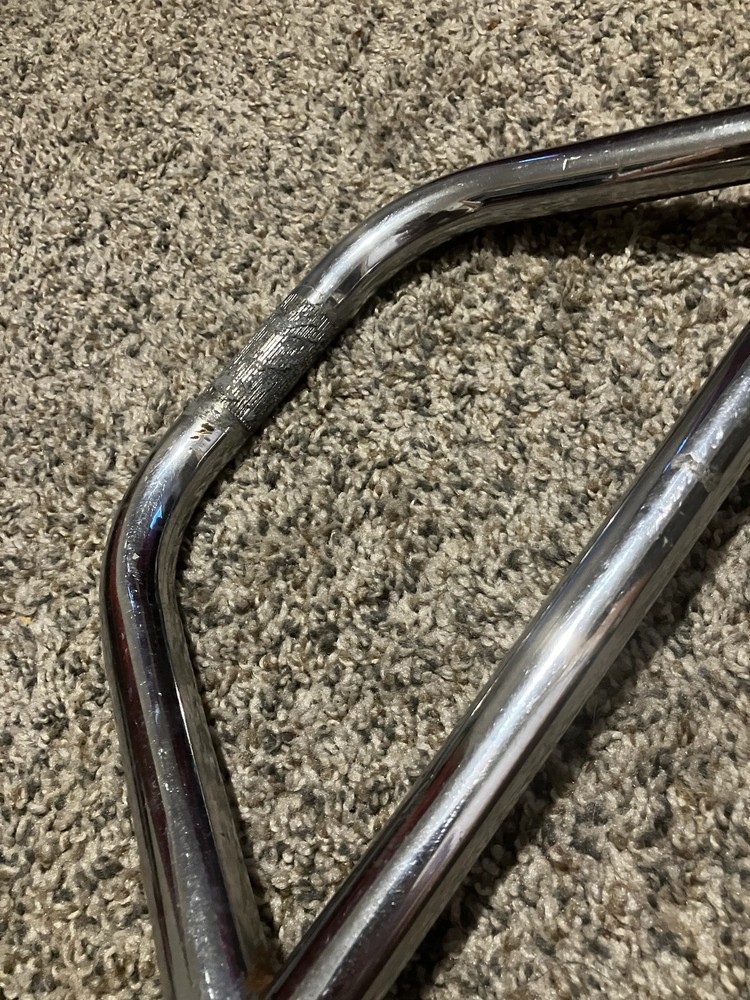 Chrome Bmx Handlebars (Without Grips)